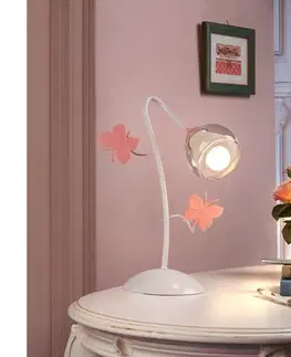 Lampy ONLI - Detská stolná lampa BUTTERFLY 1xE14/6W/230V 4924/L