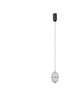 Svietidlá  PND-34375-1-BK - LED závesné svietidlo na lane ALANI LED/6W/230V 3000K čierna/zlatá PND-34375-1-BK