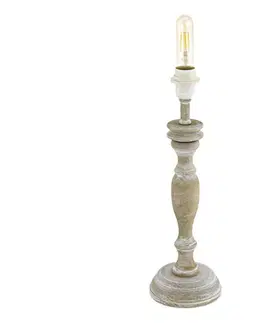 Lampy Eglo 33053 - Lampová noha 1xE27/60W/230V sivá/patina 33053