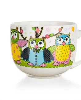 Bytové dekorácie Pohár Jumbo Owls 500 ml 60220110