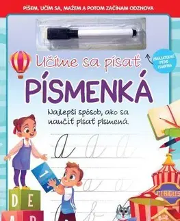 Príprava do školy, pracovné zošity Učíme sa písať písmenká