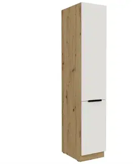 Kuchynské skrinky stojace Kuchynská skrinka Aria-Wh/Ar Anti Fingerprint 40dk-210 2f