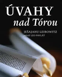 Náboženstvo - ostatné Úvahy nad Tórou - Ješajahu Leibowitz