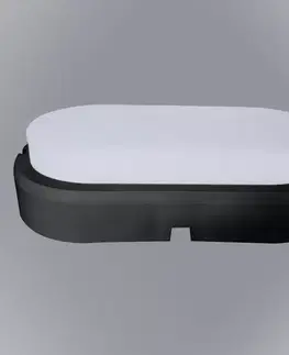 LED stropnice Stropnica longiduitálny čierna 15W VO1846 PL1