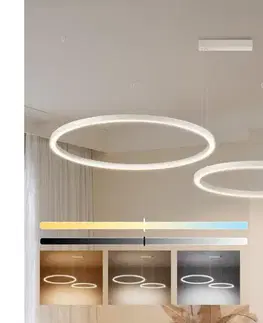 Svietidlá BRILAGI - LED stmievateľný luster na lanku PORTOFINO LED/98W/230V biela + DO BRI516