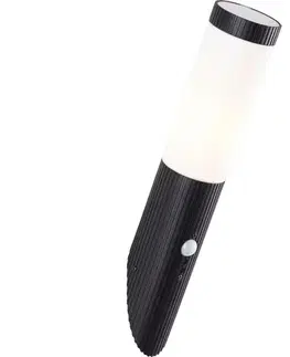 Svietidlá Brilliant - Vonkajšie nástenné svietidlo so senzorom KALEO 1xE27/10W/230V IP44 40930/06
