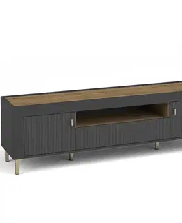Všetky produkty TV Stolík Mossa M08 2D1S dub whisky/čierna mat