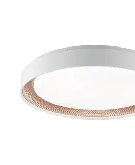 Svietidlá Brilliant - Stmievateľné LED stropné svietidlo WALDO LED/36W/230V biela/ružové zlato + diaľkový ovládač G82016/85