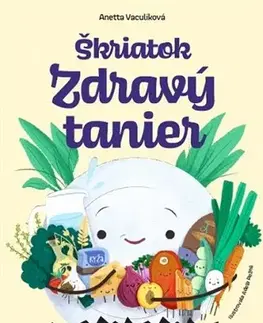Príprava do školy, pracovné zošity Škriatok - Zdravý tanier - Anetta Vaculíková