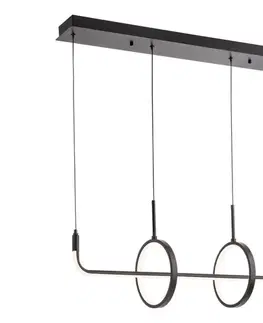 Svietidlá Redo 01-2705 - LED luster na lanku OLIMP LED/40W/230V 3000/4000/6500K čierna 01-2705