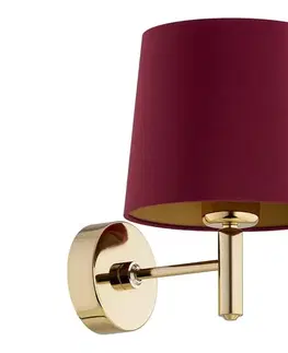 Svietidlá Argon 8311 - Nástenná lampa PONTE PLUS 1xE27/15W/230V červená 8311