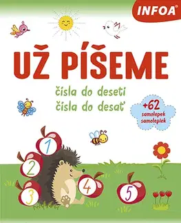 Príprava do školy, pracovné zošity Už píšeme - Čísla do deseti/Čísla do desať - Kolektív autorov