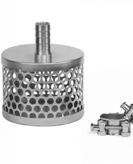 Záhradné zavlažovanie Kôš na odsávaciu hadicu 25 mm 1"+ 2x GBS svorky