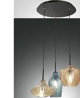 Svietidlá Fabas Luce 3725-47-363 - Luster na lanku OLBIA 3xE27/40W/230V 3725-47-363