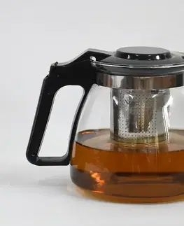 Dekorácie a bytové doplnky Sklenená kanvica so sitkom 950 ML 13-0205-HO