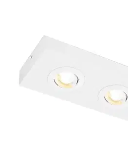 Svietidlá Briloner 3996026 - LED Bodové svietidlo CTS 2xLED/4W/230V 2700/4000K biela 3996026