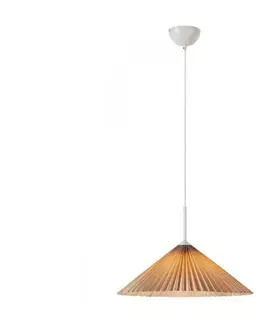 Svietidlá Markslöjd 108710 - Luster na lanku PLISADO 1xE27/40W/230V pr. 50 cm béžová 108710
