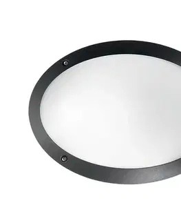 Svietidlá Ideal Lux - Technické svietidlo 1xE27/23W/230V IP66 čierna