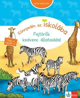 Príprava do školy, pracovné zošity Könnyedén az iskolába - Fejtörők kedvenc állataiddal - Birgit Ebbert, Dr.