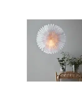 Vianočné dekorácie Markslöjd 705840 - Vianočná dekorácia SOLINA 1xE14/25W/230V pr. 58 cm biela 705840.00
