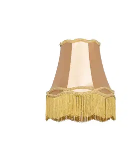 Tienidlo na lampu Lampa z látky zlatá 30 cm - Granny