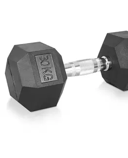 Činky Šesťhranná činka inSPORTline Hexclusive 30 kg