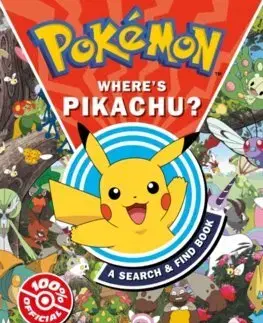 Pre deti a mládež - ostatné Pokemon Where's Pikachu? A search & find book