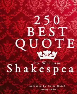 Svetová beletria Saga Egmont Best Quotes by William Shakespeare (EN)
