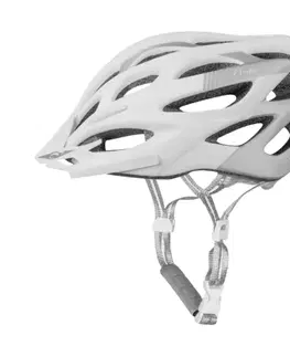 Helmy a prilby na in-line Cyklo prilba Etape Vesper biela/šedá mat - S/M (55-58)