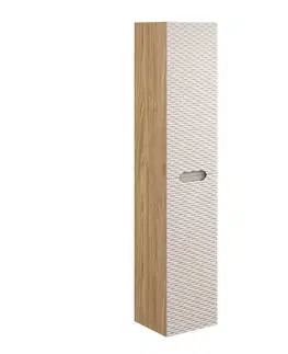 Skrinky do kúpeľne ArtCom Vysoká skrinka do kúpeľne OCEAN Beige 80-02-2D