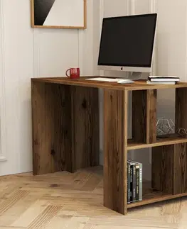 Písacie stoly Písací stôl Lima - Walnut