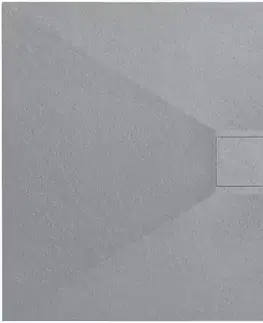 Sprchové vaničky Vanička štvorcová Magnum Grey 90x90x2,5 Rea K4106