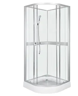 Kúpeľňové batérie KERRA - Kabína sprchová Classic 90 White + batéria 5907548113948