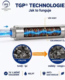 Doplnky do kúpeľne Alternativa změkčovače vody KalyxX Red Line 3/4" KXRG34 IPSKXRG34