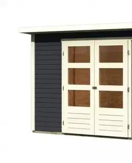 Drevené Drevený záhradný domček STOCKACH 5 Lanitplast