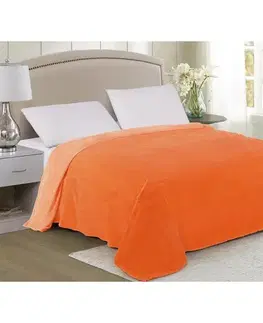 Prikrývky Deka Onyks 007 160x210 oranžová