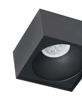 Svietidlá  Podhľadové bodové svietidlo BALI 1xGU5,3/MR16/25W/12V hranatý čierna ML0084