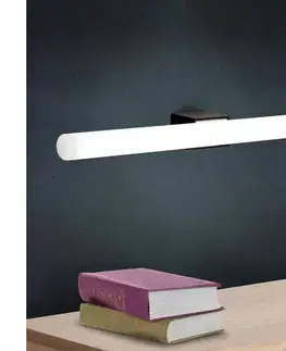 Svietidlá Orion Soff 3-484 - LED Nástenné svietidlo VISAGIST 1xS14d/8W/230V čierna Soff 3-484 schwarz/Metall