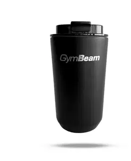 Športové fľaše GymBeam Termohrnček Adventure Black 380 ml
