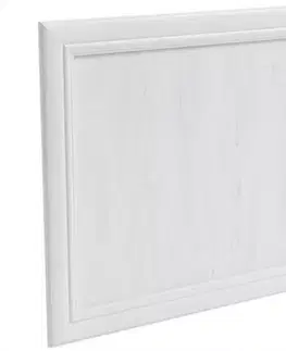 Dvierka a čelá zásuviek pre kuchynske skrinky Predná stena umývačky  MDF 570x446 biela/dub lancelot