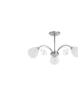 Svietidlá  Prisadený luster APOLLO 3xE14/10W/230V lesklý chróm 16763