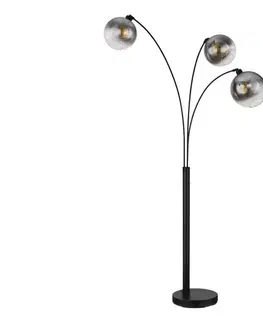 Lampy Globo 58227-3B - Stojacia lampa NEWCASTLE 3xE27/60W/230V 58227-3B