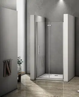 Sprchovacie kúty H K - Zalamovacie dvere MELODY B8 79-82 x 195 cm SE- MELODYB880SET