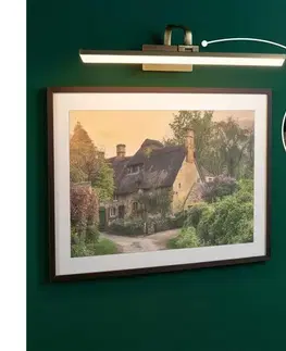Svietidlá Paulmann 95570 - LED/11W Svietidlo na obrazy RENAN 230V 60 cm mosadz 95570