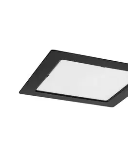 Svietidlá Rabalux 71265 - LED Podhľadové svietidlo SHAUN LED/18W/230V 22x22 cm čierna 71265