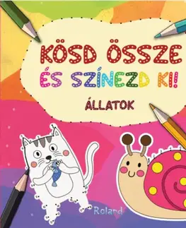 Pre deti a mládež - ostatné Kösd össze és színezd ki! Állatok