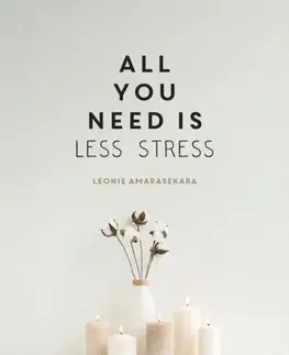 Motivačná literatúra All You Need is Less Stress - Leonie Amarasekara