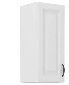 Kuchynské skrinky visiace Kuchynská skrinka STILO biely mat/biely 30g-72 1f
