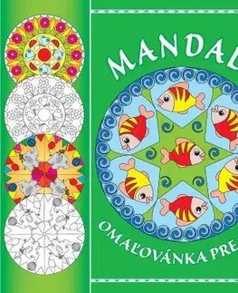 Pre deti a mládež - ostatné Mandaly - Omaľovánka pre deti