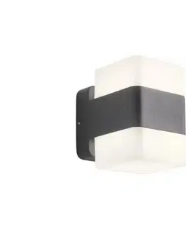 Svietidlá Redo 90492 - LED Vonkajšie nástenné svietidlo TOK LED/14,8W/230V IP44 antracit 90492